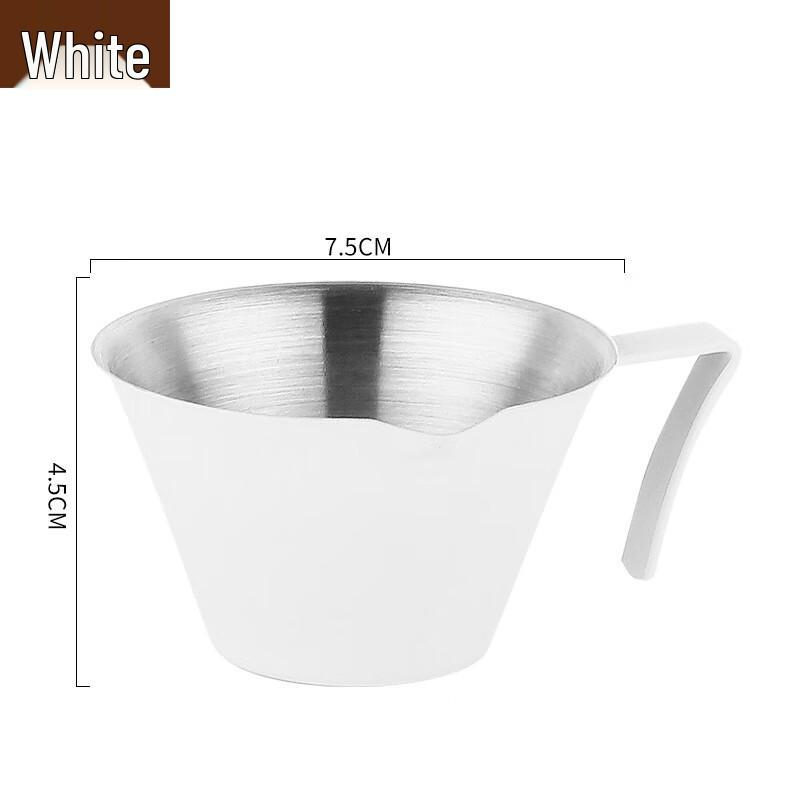 Baizien 100ml Stainless Steel Espresso Measuring Cup