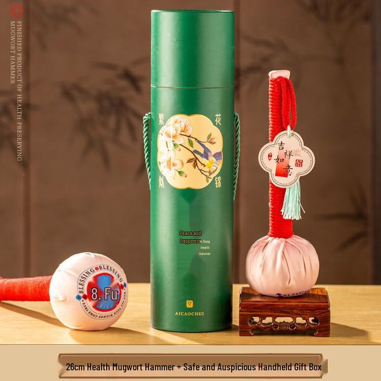 Spring Festival Client Gift: New Year's Mugwort Hammer for Health Care - High-Grade and Practical