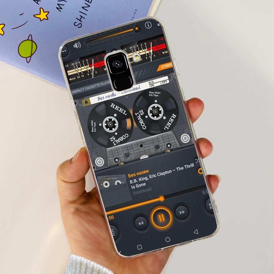 Для Samsung Galaxy A8 (2018) / A8+ (2018) Мягкий силиконовый TPU чехол SM-A730F A530F для Samsung A 8 A8 Plus, милые чехлы с мультяшными пандами