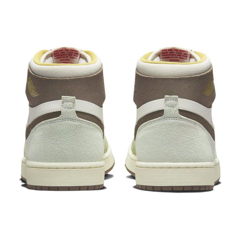 Мужские кроссовки Air Jordan 1 High Zoom Comfort 2 Year of the Rabbit, зеленые FD4327-121