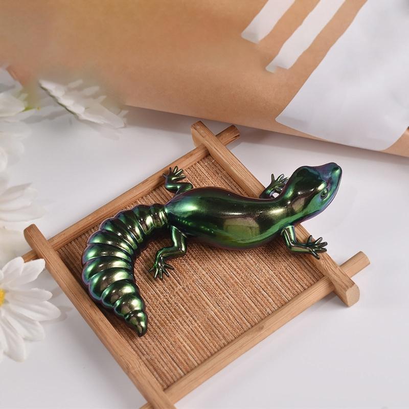 3D DIY Crystal Glue Easter Frog Lizard Snail Animal Ornament Jewelry Silicone Mold