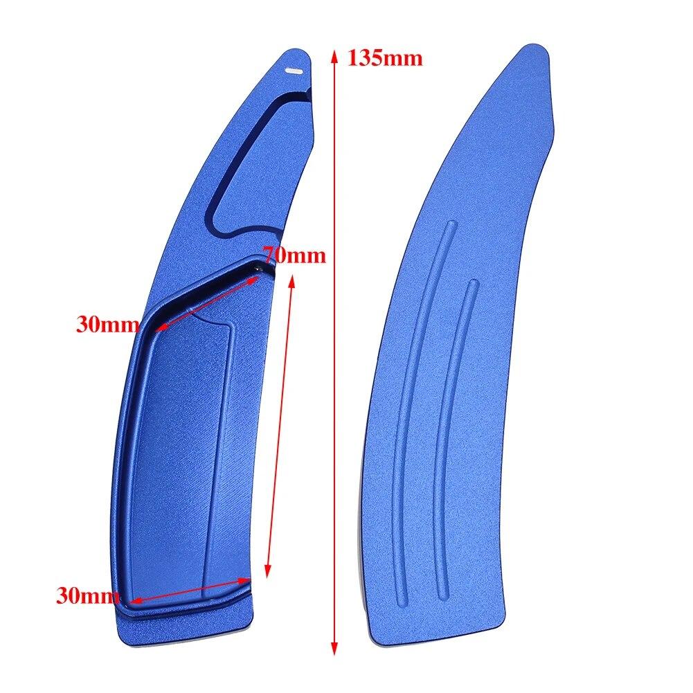 1 пара автомобильных алюминиевых подрулевых переключателей для Peugeot 3008 5008/GT, удлинение подрулевых переключателей