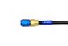 SWAGE LINE PAKB-1010M-1050 Easy Order Brake Hose General Purpose Hose Straight Fitting Aluminum (Gold/Blue)