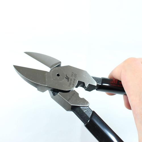 Master Toole Electrician's Eccentric Nippers, Thin Round Blade (MKNHA220)