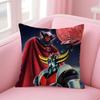 UUFO RobotT Anime Cushion Cover Natural Linen Pillow Case DoubleSided Print Decorative Sofa Pillowcase Home Decor Gift