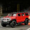 1/32 Hummer H2 Металлическая модель автомобиля Игрушка Литье под давлением Металлическое литье Звук и свет Машинки Игрушки Для детей Транспортное средство