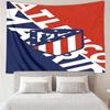 1PC Atletico Football Club Printed Tapestry Room Decoration Wall Hanging for Living Room Bedroom, dormitory, Birthday and Christmas gifts