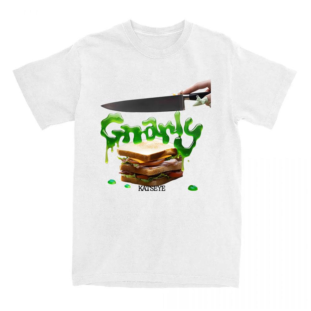Groovy Sandwich Graphic Print T-shirt