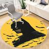 1pc Batman Office Round Area Rug, Under Office Chairs Bedroom Living Room Home Decor, Room Deco, Available in Various Sizes120