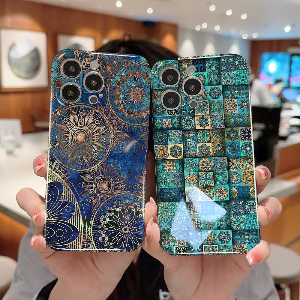 Все включено Пленка Чехол для телефона Мультяшный Модный дизайн Жесткий Чехол Полная защита Защита камеры для OPPO A60 A96 Reno12 Realme C53 C75