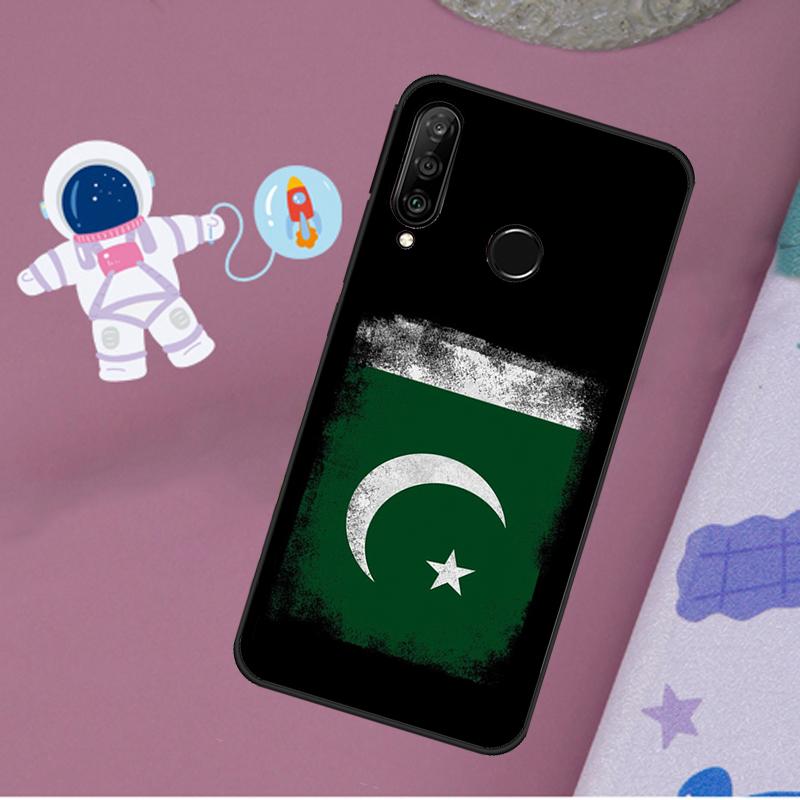 Чехол с флагом Пакистана для Huawei Nova Y72 Y73 Y60 Y70 Y90 Y61 Y91 7i 8i 11i 12i 12s 9 10 SE P20 P30 P40 Lite