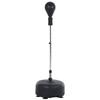 Punching Ball Set 136-154 cm Height-Adjustable Boxing Stand with 1 Pair of Gloves Suction Cup Boxing Standing Punch Trainer for Adults and Teenagers