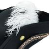 Fancywork Feather Pirate Caps for Halloween Parties and Pretend Adventures Perfect for Halloween Dress Up & Play