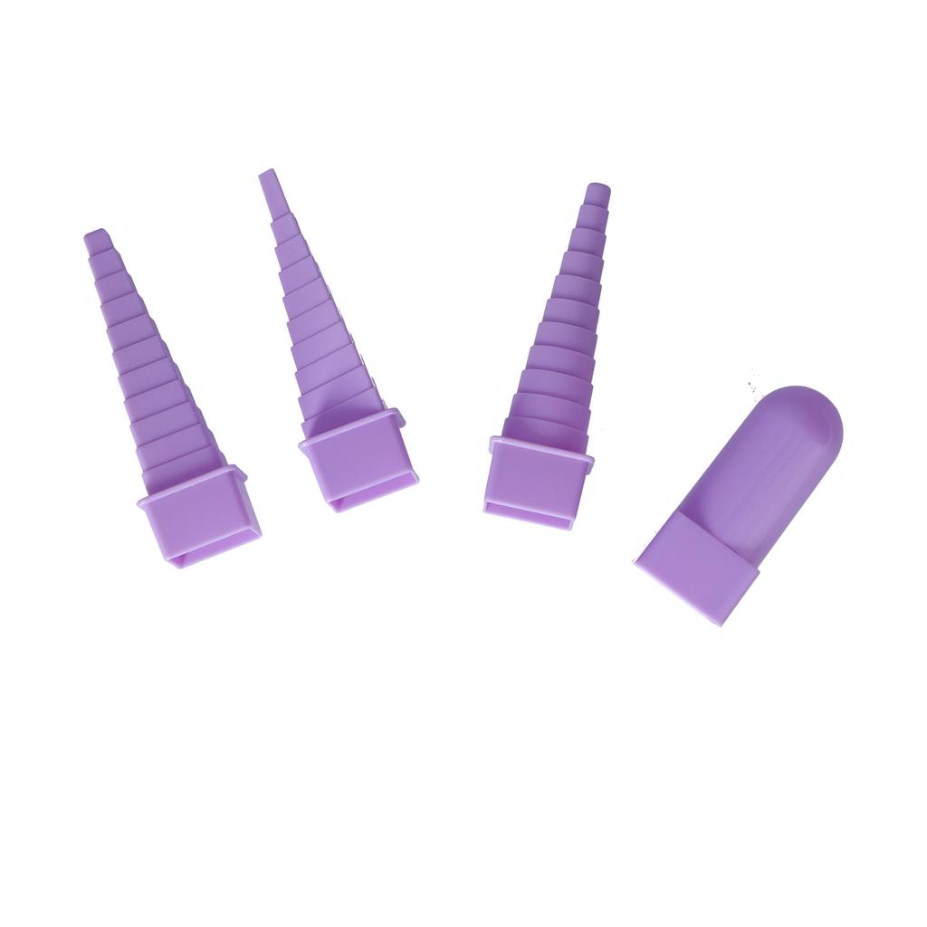 4Pcs Paper Quilling Tools 4 Kinds Unique Look DIY Paper Crimper Tool for Papercraft