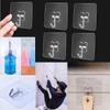 Household Transparent Home & Living Seamless Adhesive Hook Traceless Hooks Wall Rack Storage Hanger