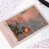 1 Sheet Transparent Flash Laser Line Stickers Decorative Stationery Diy Scrapbooking Material Pvc Stickers Cute Album Stick