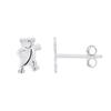 Earrings - LÉA &; ARTHUR - TEDDY BEAR - 925 Silver - Stroller System - Children