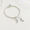 925 Silver Football Charm Sports Brazil Argentina Football Star No. 10 Jersey Beads Fit For Original Bracelet DIY Jewellery Gift