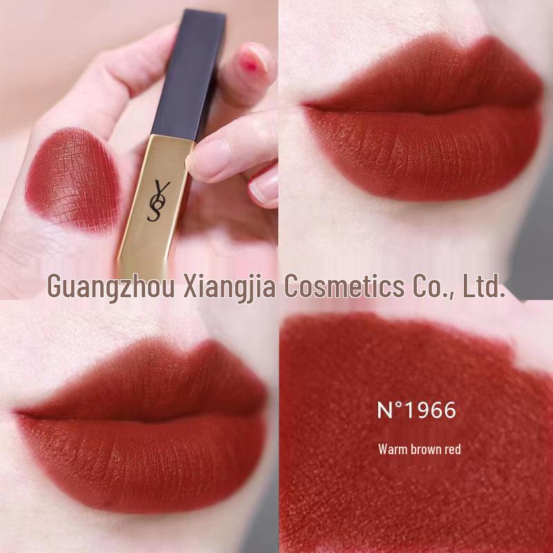 Набор помад YS Luo Jiakou Gold & Little Black Bar (1966 21, 314, 302) - Оригинальная косметика YSL для женщин