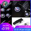Для Alfa Romeo 2026 Горячая наклейка 2 шт. Светодиодный логотип на дверь автомобиля Световой проектор приветствия Лазерная лампа для Alfa Romeo Giulietta Mito Giulia S