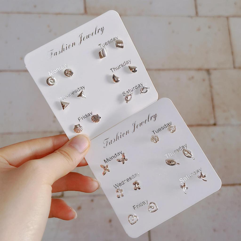 Versatile Geometric Butterfly Flower Earrings - Trendy, Elegant, and Perfect for Daily Wear