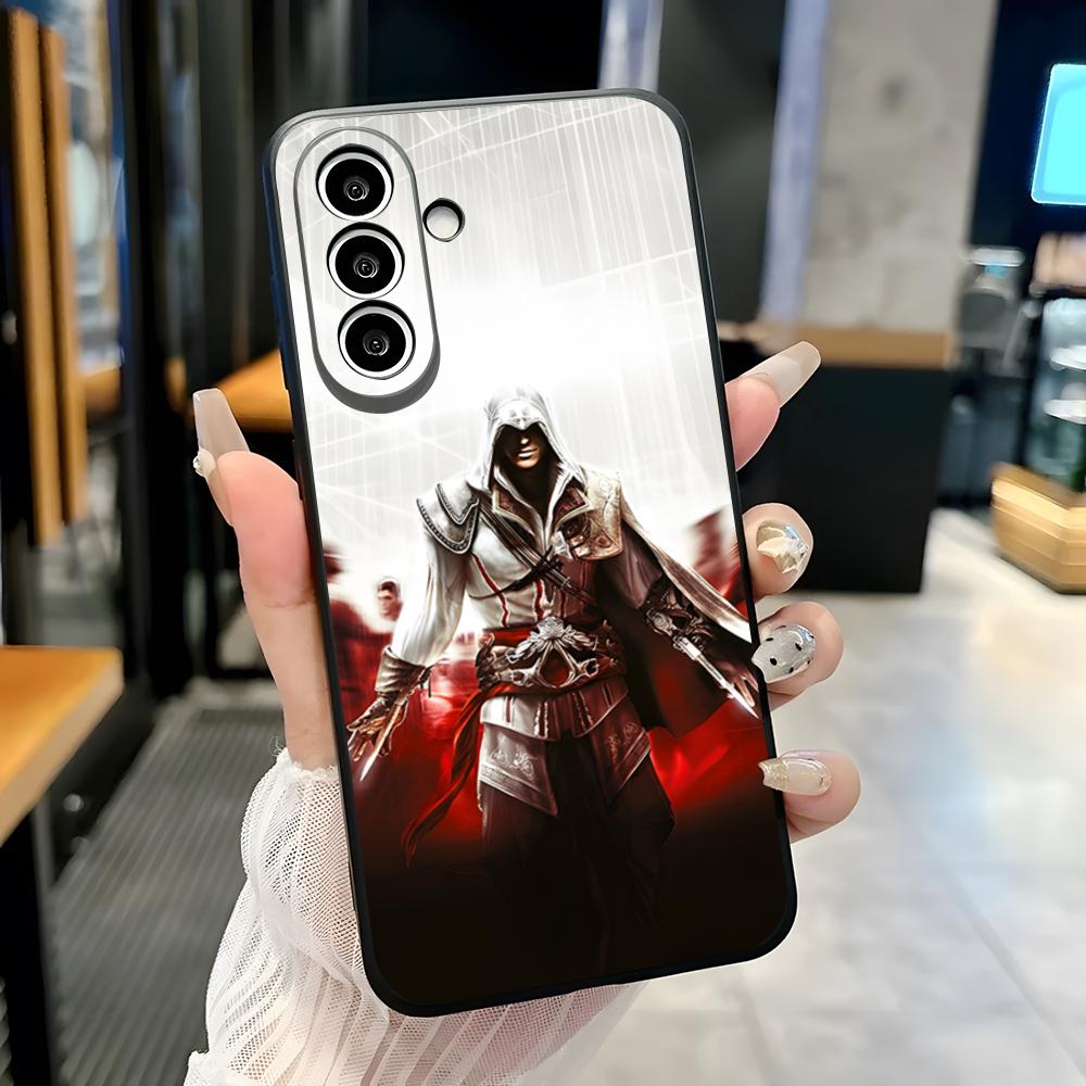 Чехол для телефона Game A-Assassin's Creed для Samsung A25 A13 A33 5G A54 A36 A35 A56 A52 A14 Ударопрочный Мягкий чехол