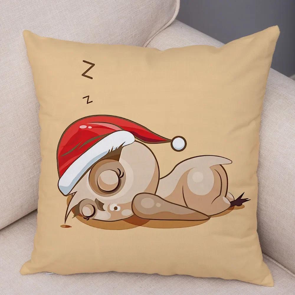 Милая мультяшная сова наволочка для кабинета офисная гостиная домашняя наволочка украшения для автомобиля