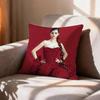 Sweet Girly SSelena Gomez   Pillow Case Pattern Printed Pillowcase For Living Room Sofa Cushion Cover