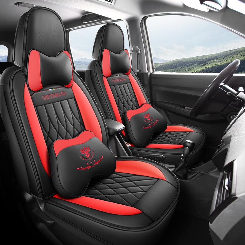 Премиальные кожаные чехлы на сиденья 2025 года для Wuling Rongguang V Семиместный