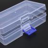 5PCS Rectangle Lockable Box with Cover Storable Jewelry Hardware Small Items Beads Earring Box Multifunctional Plastic Case