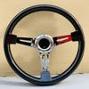 14inch Universal JDM Drifting Sport Steering Wheel Black ABS Sim Racing Sports Steering Wheel for Volkswagen