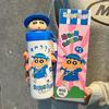 Crayon Small New Water Cup Детская мультяшная термос-чашка для девочек Практичная чашка для воды Большая емкость для студентов Милая портативная чашка для воды