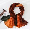 Women's Elegant Multicolor Gradient Scarf Soft Lightweight Breathable Sacrf Spring/Fall/Winter Bohemian Style Accessory