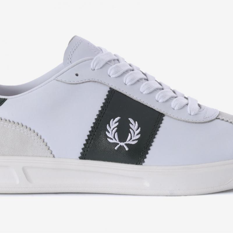 Fred Perry Унисекс кроссовки B4 Кожа Замша