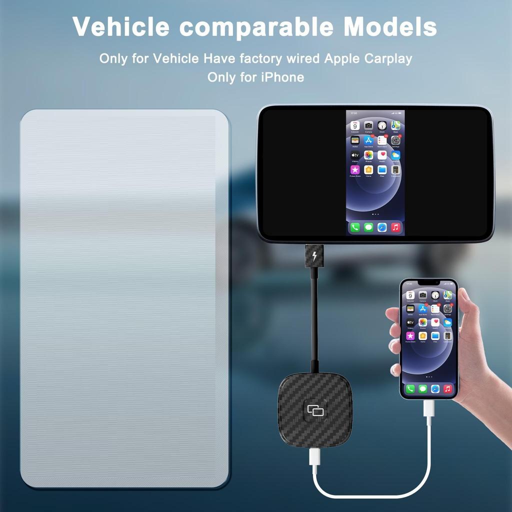 Подходит для Apple Carplay Box, оригинальное автомобильное проводное автомобильное зеркало, зеркальное отображение AIBOX, автомобильный кабель HDMI с тем же экраном