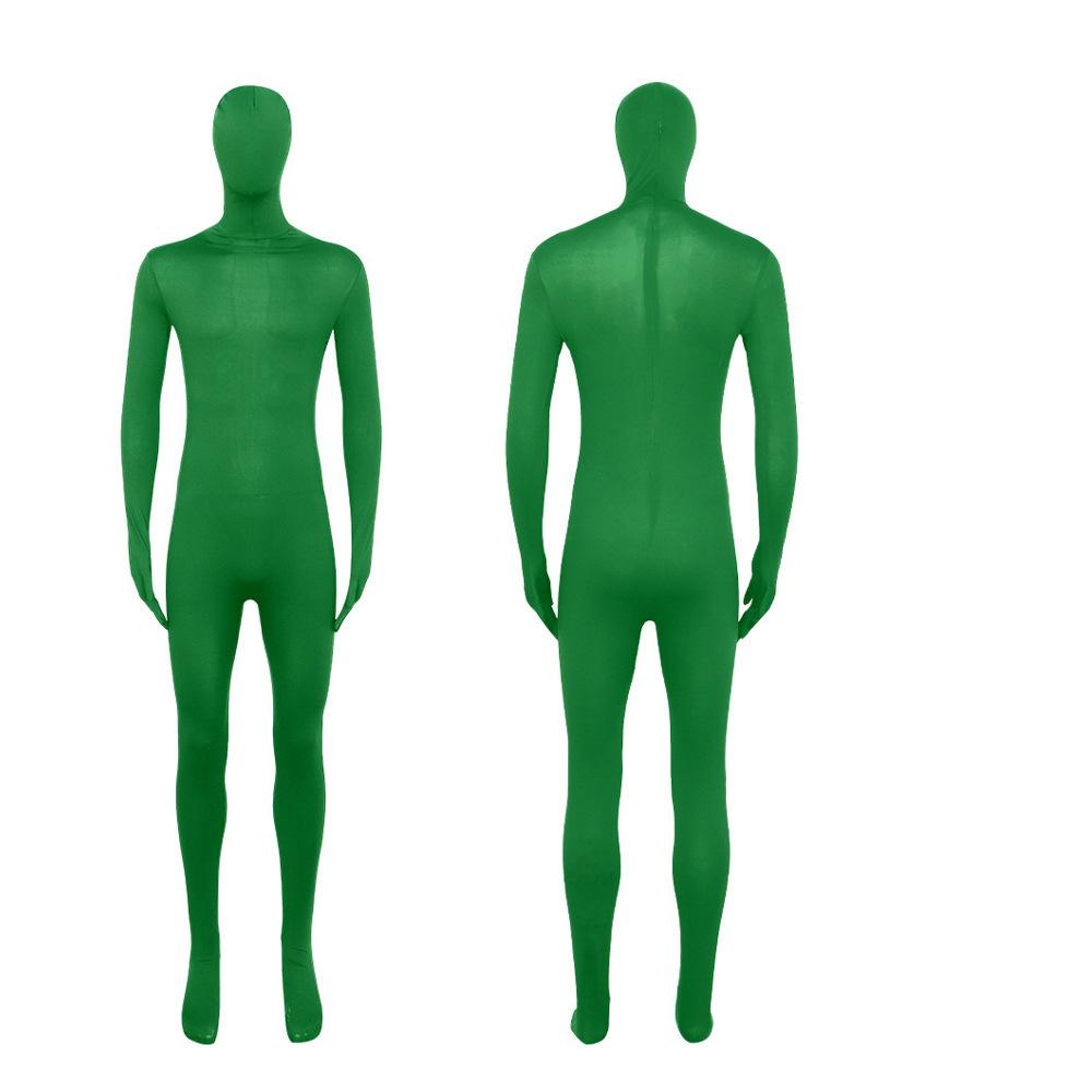 Черный боди Zentai для мужчин женщин Хэллоуин карнавал облегающий костюм спандекс стрейч исчезающий косплей комбинезон