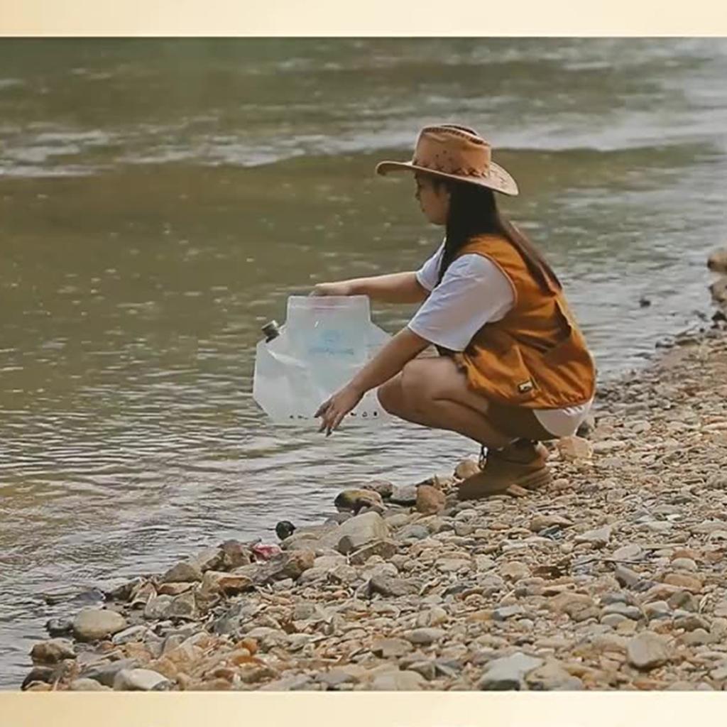 Водосборник большой емкости для использования на открытом воздухе, Портативный складной водосборник, Водосборник для самоходного транспортного средства, Оборудование и принадлежности для кемпинга