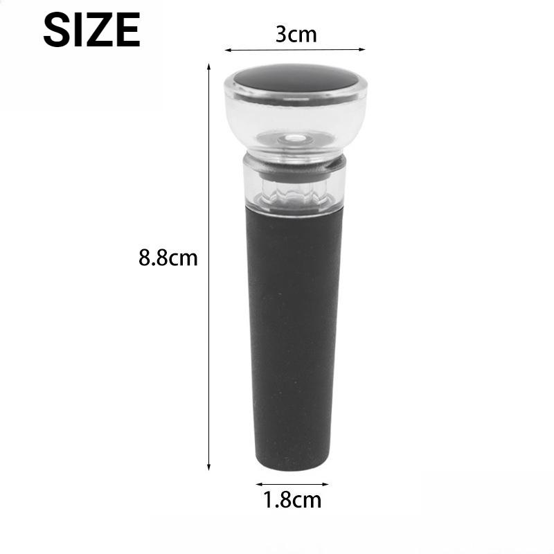Wine Vacuum Stopper Push Type Red Wine Bottle Sealing Plug Reusable Wine Preserver Keep Fresh Wine Bottle Stopper Bar Tools 7