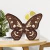 Богемная стереоскопическая деревянная лампа-бабочка для украшения дома, светодиодный светящийся ночник