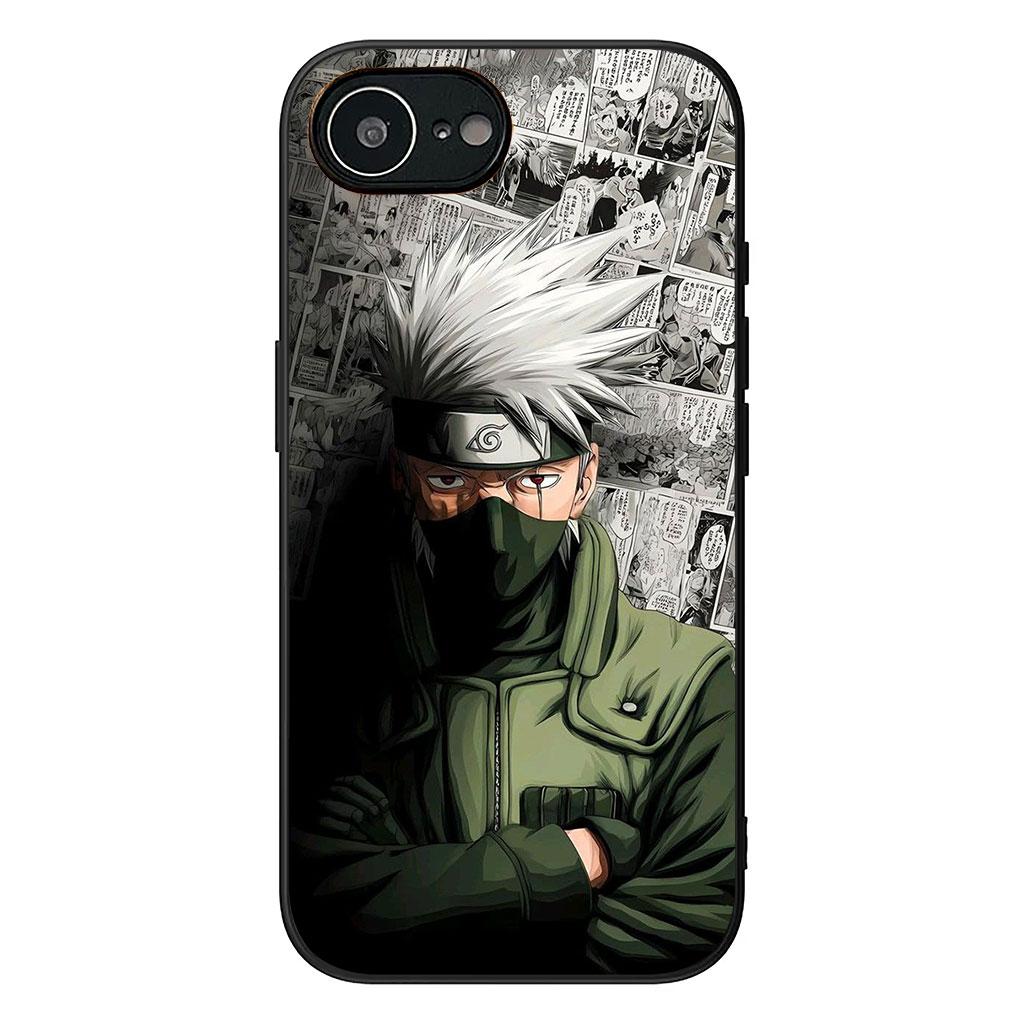 Чехол для телефона Kakashi Narutos Itachi Uchiha Sasuke для Apple iPhone 16 15 14 Plus 13 12 Mini 17 Pro Max + ProMax 16E Air