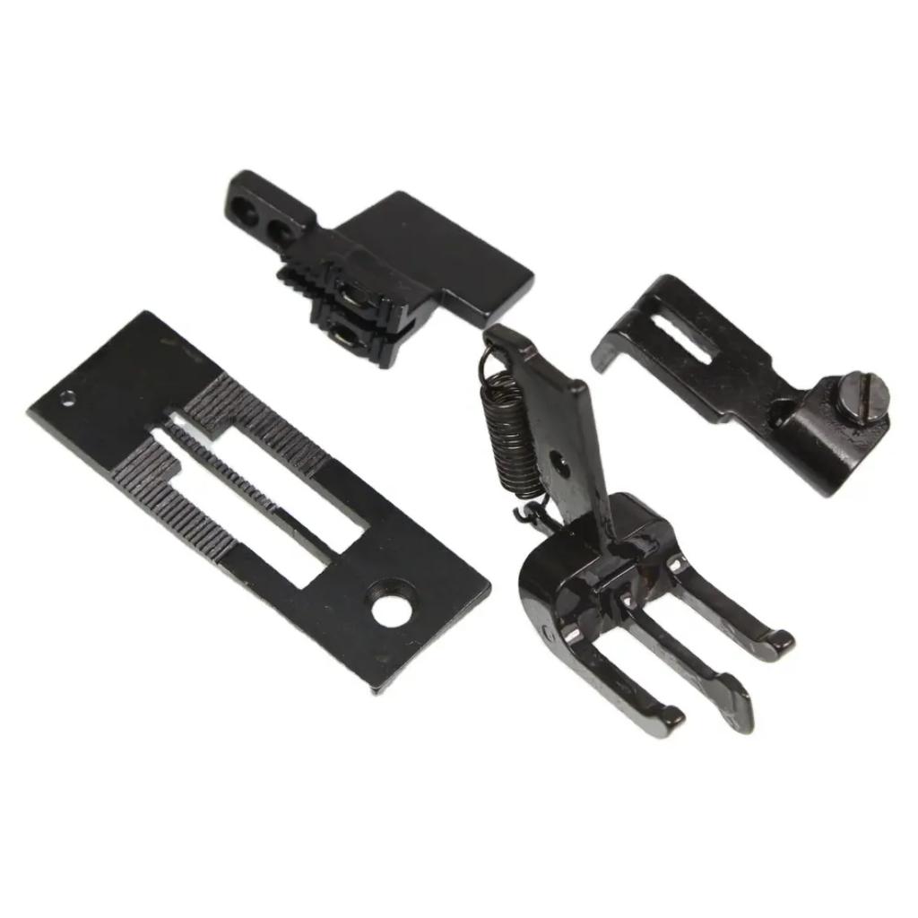 213-67958 213-67453 Walking Foot With Center Guide Fit for CONSEW 339/339RB Jukl 1560 521 Durkopp Adler 220,221 2 NEEDLE SEWING