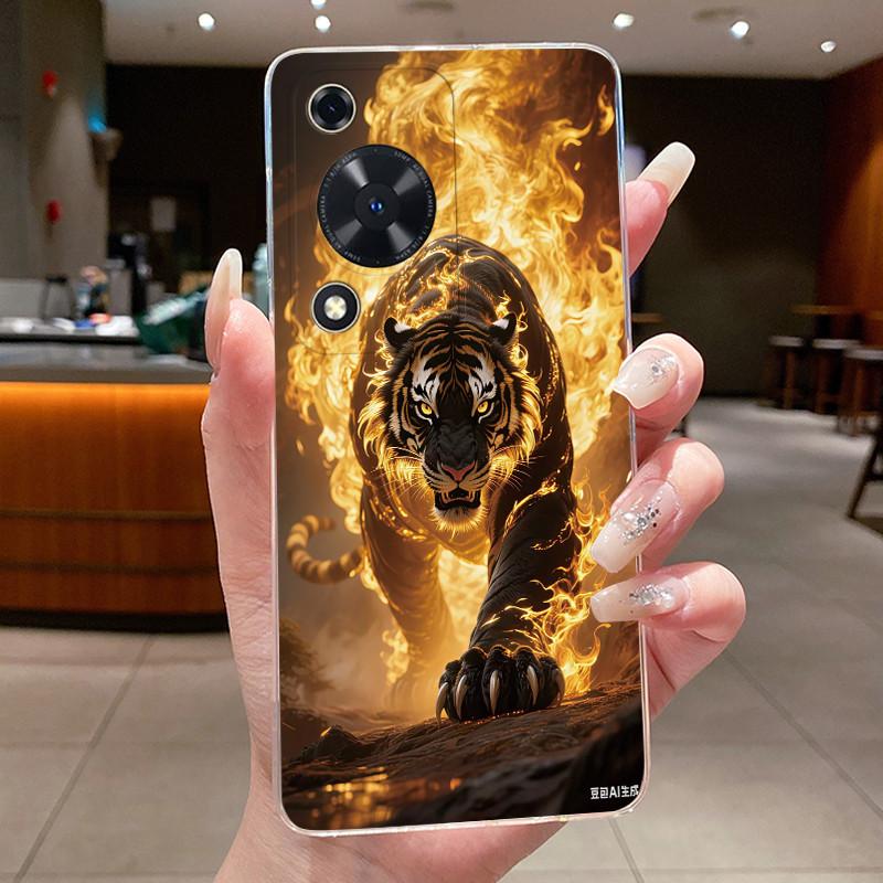 Чехол для Huawei Nova Y63 Y72 Y72S Чехол Роскошный Дракон Милый Крутой Мальчики Девочки Прозрачный Мягкий Силикон ТПУ Чехлы для Телефона Задняя Крышка