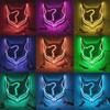 LED Glow Cyberpunk Fox Mask - Luminous Halloween Costume Accessory