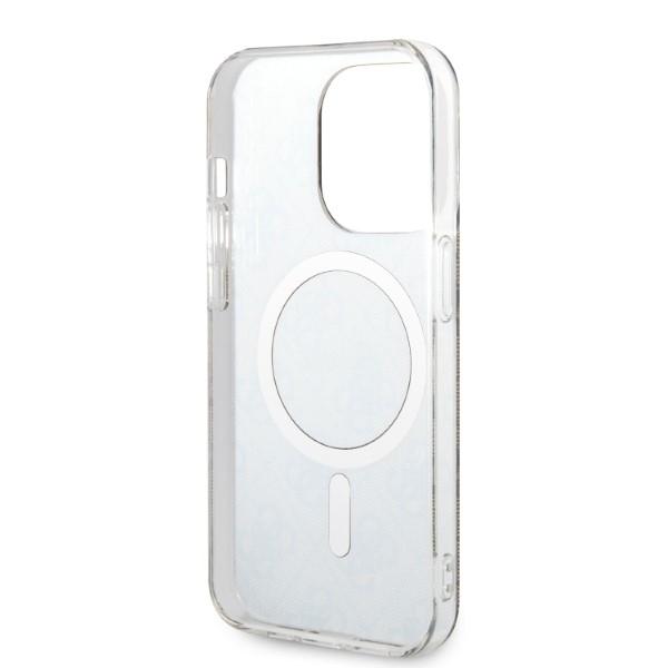 Etui do iPhone 14 Pro Guess Hard Case MagSafe Brązowe