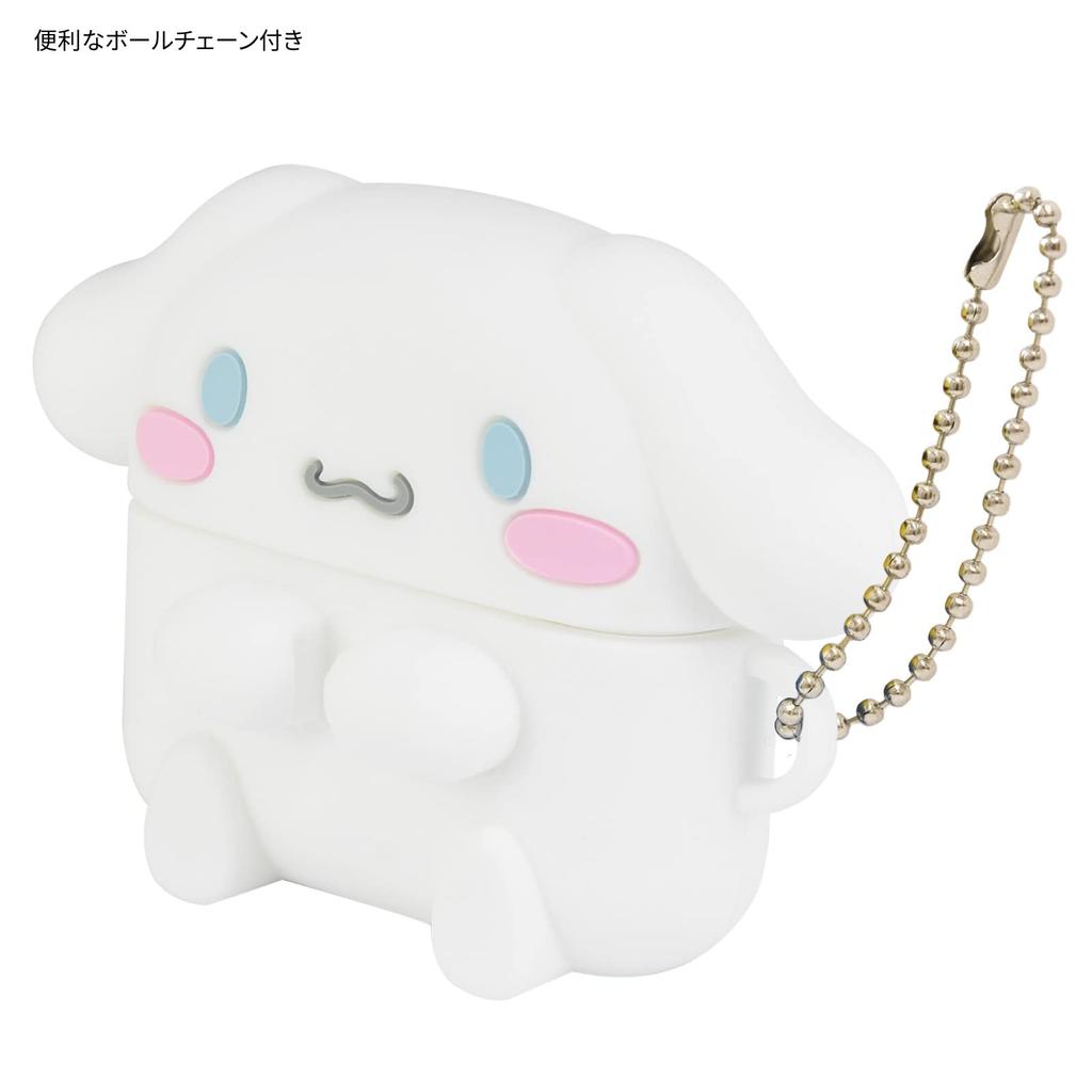 Gourmandise Силиконовый чехол Sanrio Chara Coors AirPods Pro Pro, совместимый с Cinnamoroll (Второе поколение)/AirPods SANG-274CN