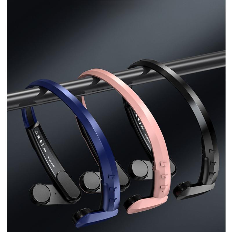 Wireless Bone Conduction Bluetooth Headset Foldable TWS Fone Headphones Sport Running Bluetooth Headset Driving Cycling Earbuds