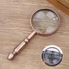 20X Portable All-Metal Magnifier Retro Optical Magnifying Glass For Repairing Watch Jewelry Loupe