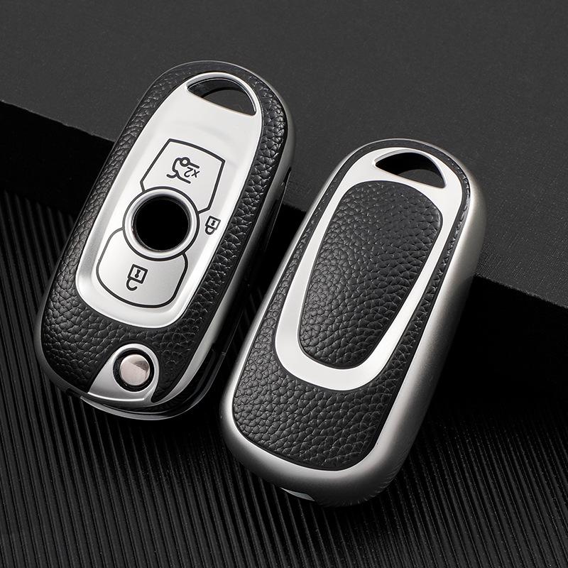 2020 Buick Verano Key Case: Unisex Leather Protective Car Key Bag