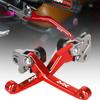 Поворотные тормозные рычаги сцепления для HONDA XR400 XR230 XR250 XR 230 250 400, ручка для велосипеда для бездорожья, рукоятка, руль для мотокросса с ЧПУ