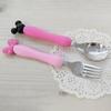 Lilpang Mickey Mascot Spoon Fork Set, Random Delivery, 1 Set